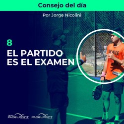 8. EL PARTIDO ES EL EXAMEN