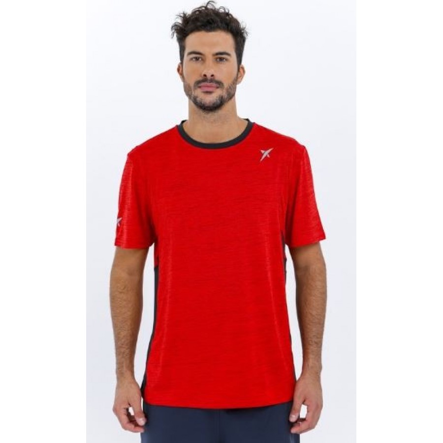 Camiseta Drop Shot Maroa Rojo