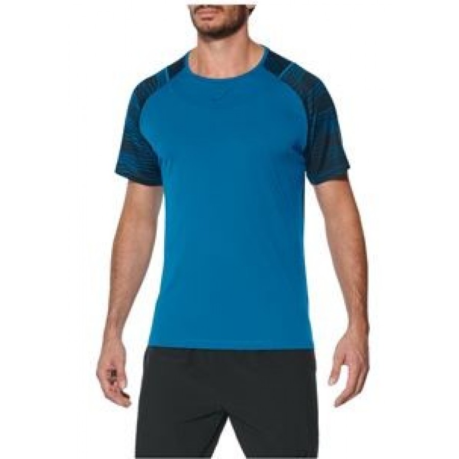 ABBIGLIAMENTO DI PADDLE ASICS M CLUB GPX SUPERIORE TUONO BLU