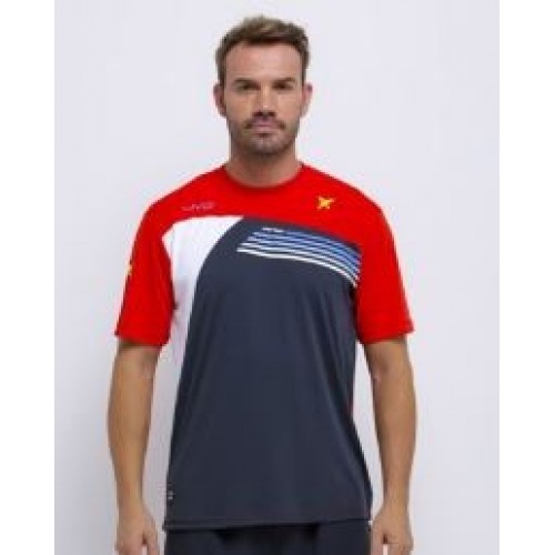DROP SHOT T-SHIRT GRIS INVICTUS PADDLE VÊTEMENTS DROP SHOT T-SHIRT GRIS INVICTUS PADDLE VÊTEMENTS