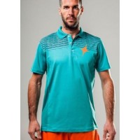 Abbigliamento tennis paddle POLO Green Grid  PADELPOINT Abbigliamento tennis paddle POLO Green Grid