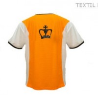 ROPA PADEL BLACK CROWN CAMISETA KEEP NARANJA BLANCO 2017