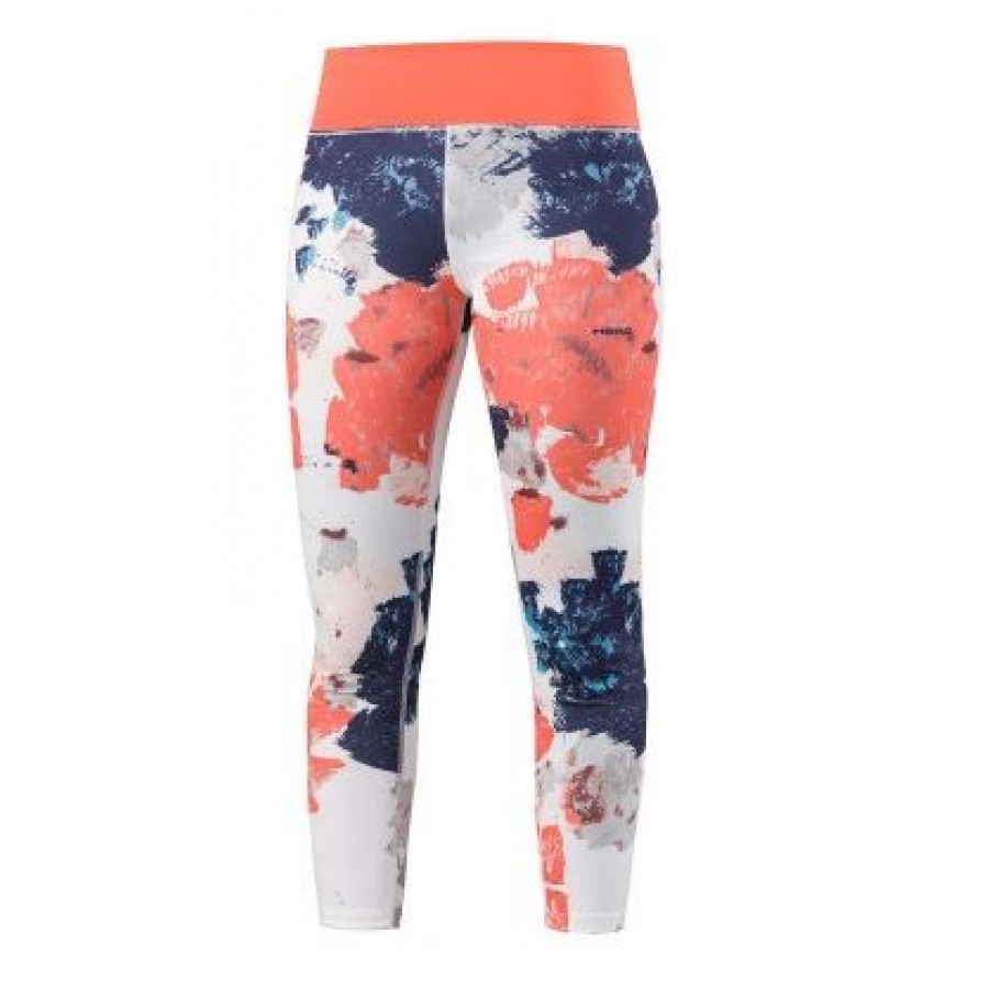 Testa visione grafico 7/8 arancio PANT W abbigliamento