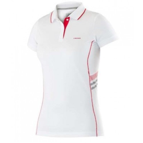 Polo Head Club Ragazza Rossa Bianca Polo Head Club Ragazza Rossa Bianca