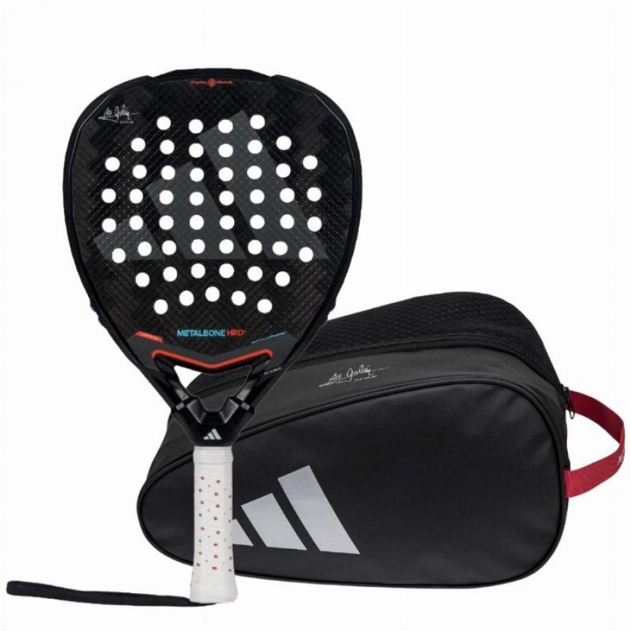 Pack Pala Adidas Ale Galan Metalbone HRD+ 3.4 2025 con Zapatillero