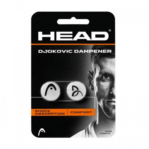 Testa Djokovic Smorzatore Bianco Antivibratore Testa Djokovic Smorzatore Bianco Antivibratore