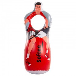 Gonflable Softee Barrier Joueur Padel Tennis