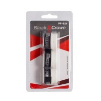 Blister Black Crown Perforado Blanco 3 Overgrips  Offer + Cheap