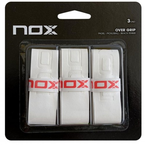Blister Nox Pro Blanco 3 Overgrips Blister Nox Pro Blanco 3 Overgrips