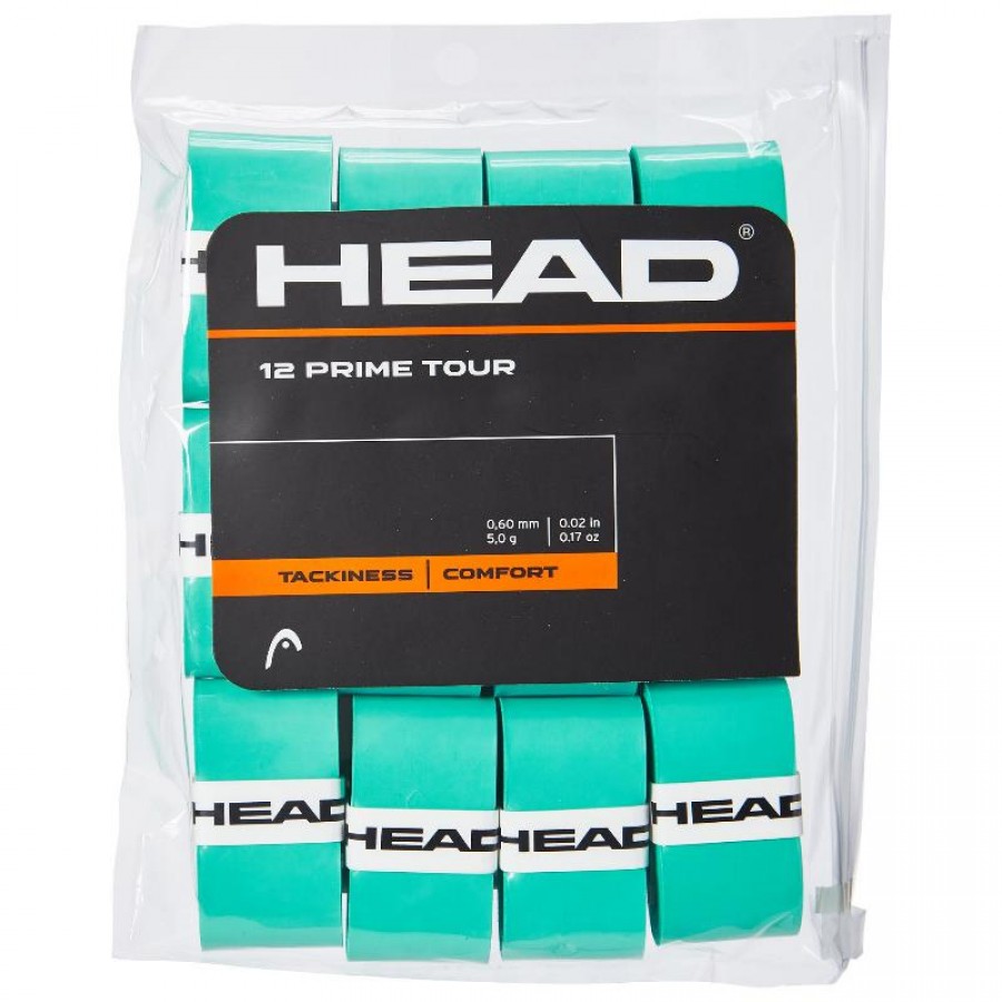 Surgrips pour ampoules Head Prime Tour Menta 12 Unidades