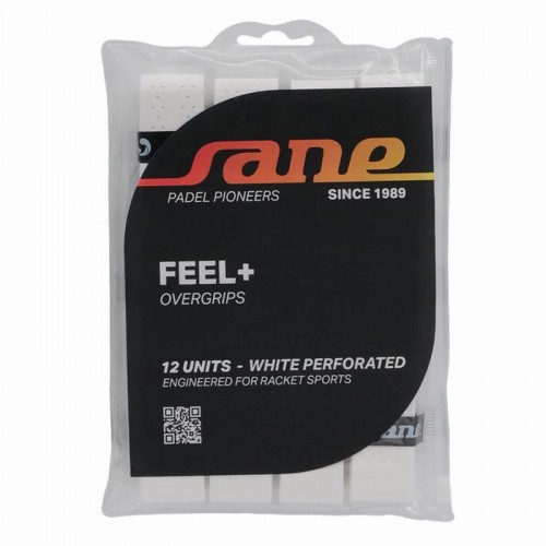 Manister Overgrips Sane Perforated White 12 Unità