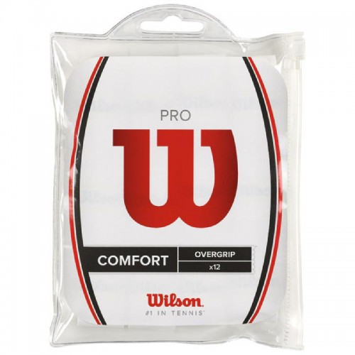 Blister Wilson 12 Overgrips Pro White Blister Wilson 12 Overgrips Pro White