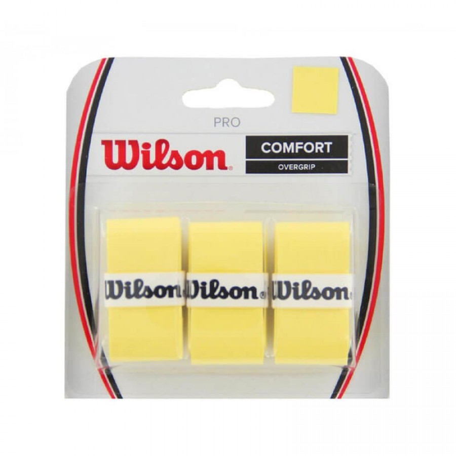 Blister Wilson 3 Overgrips Pro Amarillo