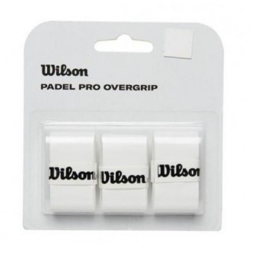 Blister Wilson Padel Pro Bianco 3 Overgrips Blister Wilson Padel Pro Bianco 3 Overgrips