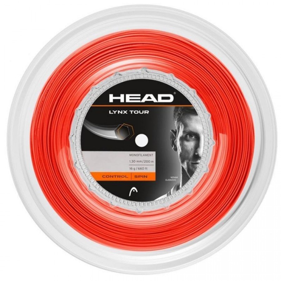 200m Head Lynx Tour Bobine 1.30mm Orange  Offre - Pas cher