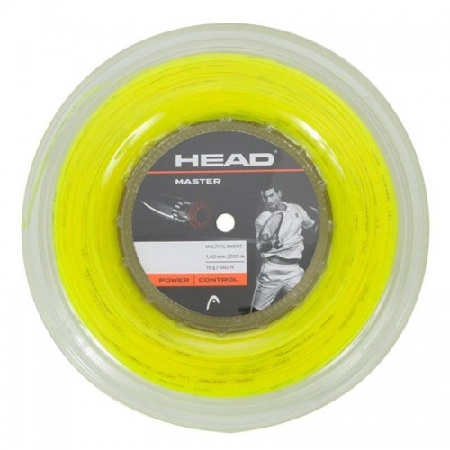 200m Bobina di corde Head Master 1.40mm Giallo 200m Bobina di corde Head Master 1.40mm Giallo