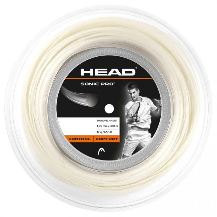 200m Head Sonic Pro 1.25mm Bobine de corde blanche  Offre - Pas cher