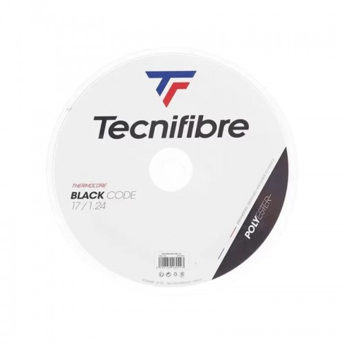 Bobina Cordaje 200m Tecnifibre Black Code 1,24mm Bobina Cordaje 200m Tecnifibre Black Code 1,24mm