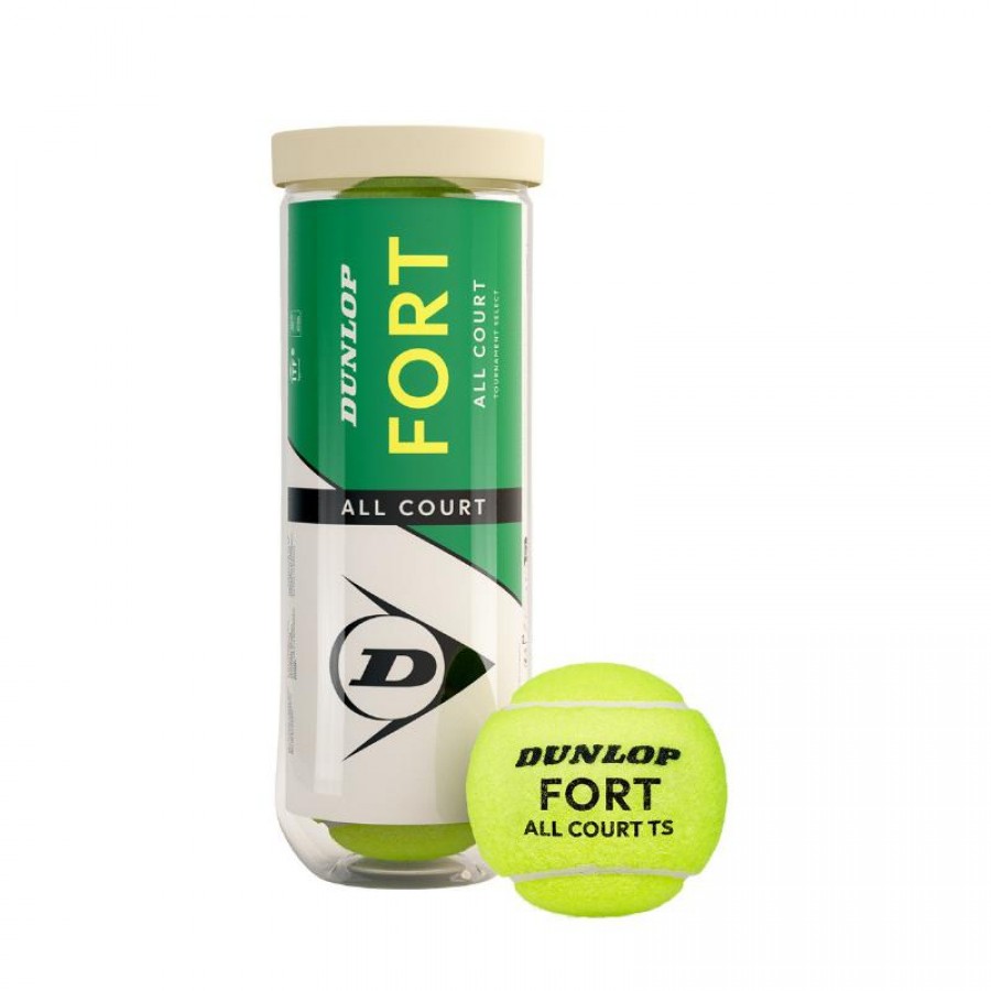 Bote de 3 Pelotas Dunlop Fort All Court  Offerta + Economico