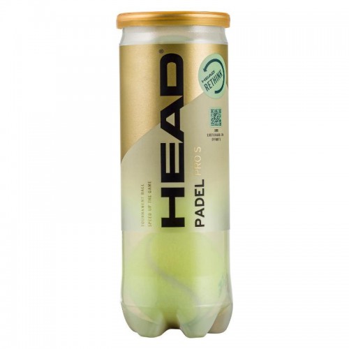 Pot de 3 Boules Head Padel Pro S Pot de 3 Boules Head Padel Pro S
