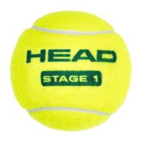 Bote de 3 Pelotas Head Stage 1 Verde  Offerta + Economico