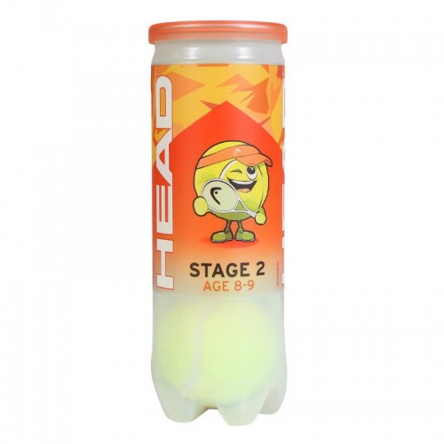 Lattina da 3 Head Stage 2 palline arancioni Lattina da 3 Head Stage 2 palline arancioni