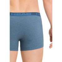 Boxers Head Basic Azul Cielo 2 Unidades  Oferta + Barato