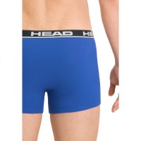 Head Basic Boxers Bleu Noir 2 Unites  Offre - Pas cher