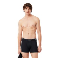Boxers Lacoste Microfibra Negro 3 Unidades