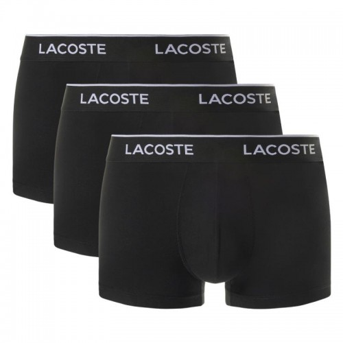 Lacoste Black Boxers 3 Units Lacoste Black Boxers 3 Units