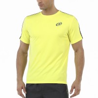Camiseta de fluor de enxofre amarelo Bullpadel Urkita