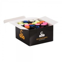 Caja 100 Overgrips Vibora Colores