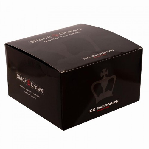 Caja Black Crown Lisos Blanco 100 Overgrips