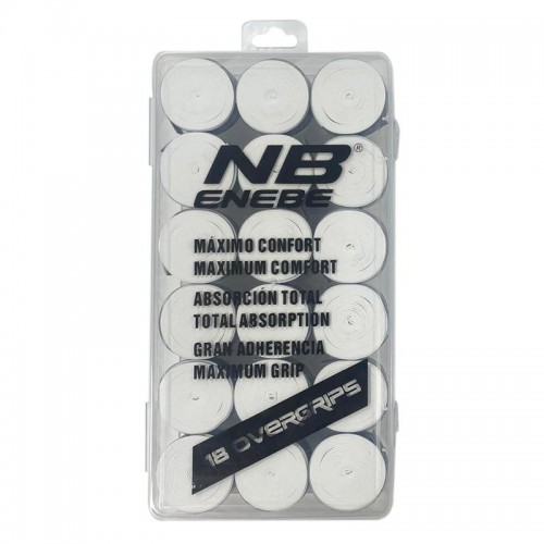 Enebe 18 Overgrips Caixa Branca Lisa Enebe 18 Overgrips Caixa Branca Lisa