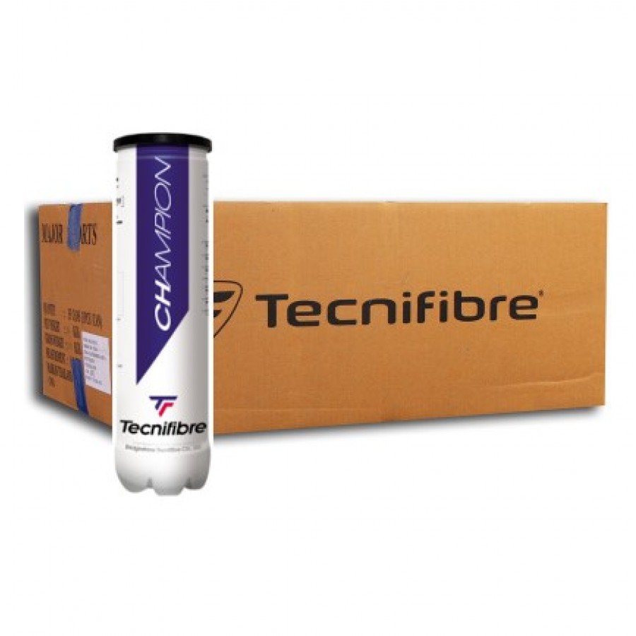 Gaveta 144 Bolas - 36 Barcos de 4 pcs - Tecnifibre Champion  Oferta + Barato