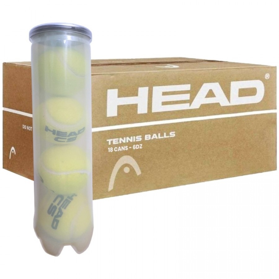 Cajon 72 Pelotas - 18 Botes de 4 uds - Head CS