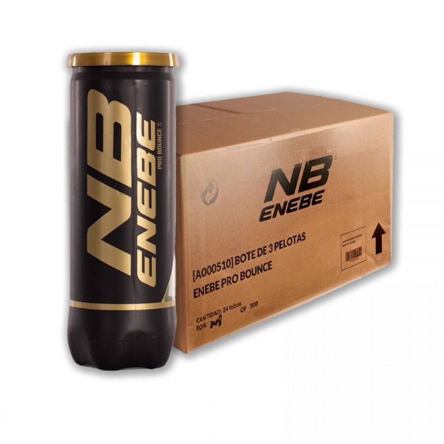 Cajon 72 Balls - 24 Pots of 3 units - Enebe Pro Bounce S PADELPOINT Cajon 72 Balls - 24 Pots of 3 units - Enebe Pro Bounce S
