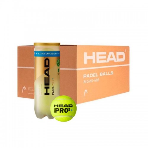 Boite 72 Balles - 24 Bidons de 3 pcs - Head Padel Pro S+ Boite 72 Balles - 24 Bidons de 3 pcs - Head Padel Pro S+