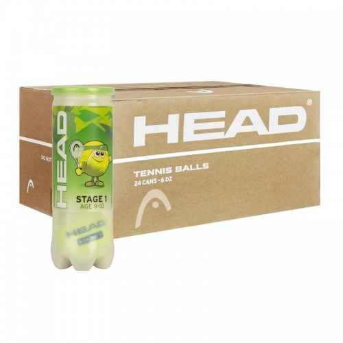 Scatola 72 Palline - 24 Taniche da 3 pz - Head Stage 1 Verde Scatola 72 Palline - 24 Taniche da 3 pz - Head Stage 1 Verde