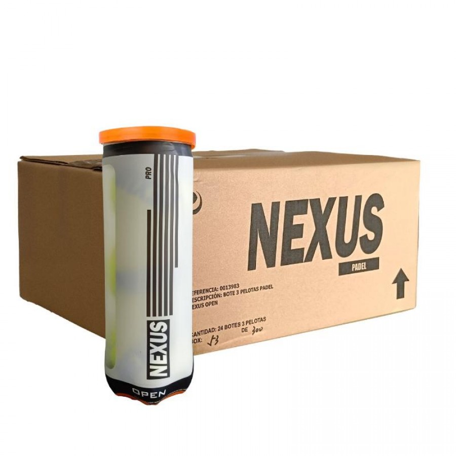 Cajon 72 Pelotas - 24 Botes de 3 uds - Nexus Open  Offre - Pas cher