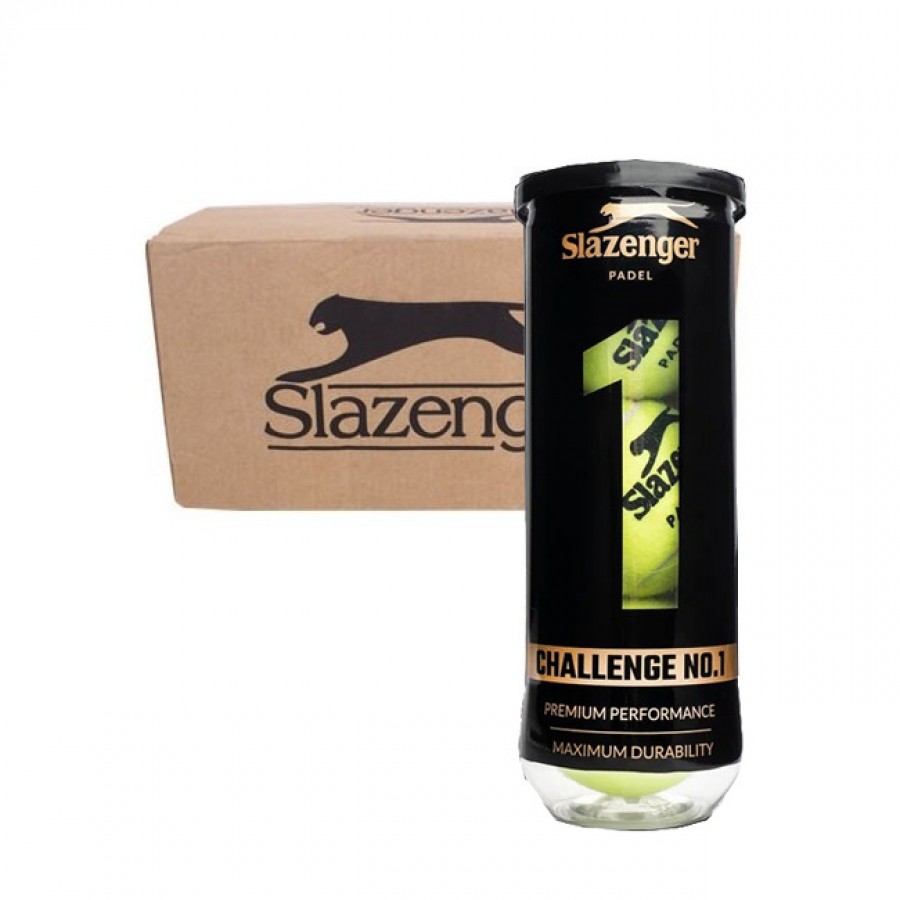 Cajon 72 Pelotas - 24 Botes de 3 uds - Slazenger Challenge 1  Offer + Cheap