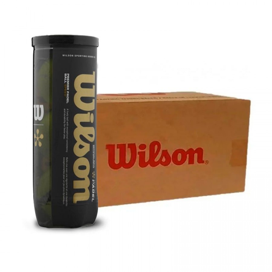 Cajon 72 Pelotas - 24 barattoli da 3 unita - Wilson Padel Premier Speed