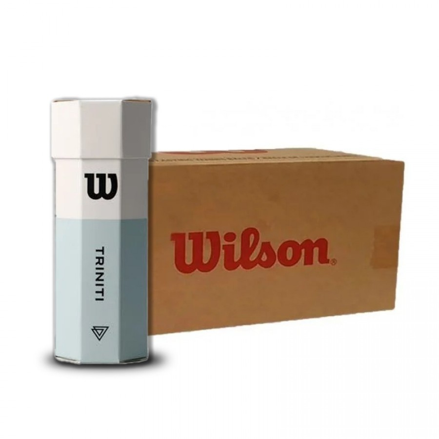 Cajon 72 Pelotas - 24 Pots of 3 units - Wilson Padel Triniti  Offer + Cheap