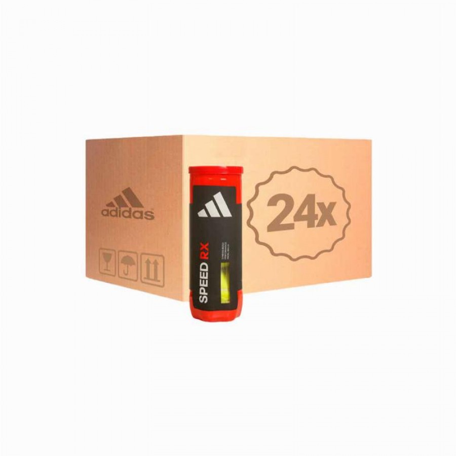 Cajon 72 Padel Balls - 24 Barcos de 3 pcs - Adidas Speed RX