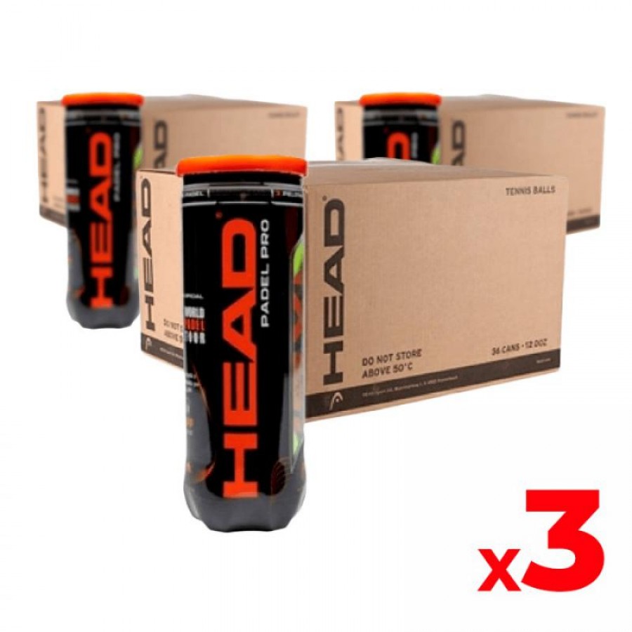 Cajon Head Pro 72 Pelotas x3 Unidades - Barata Oferta Outlet