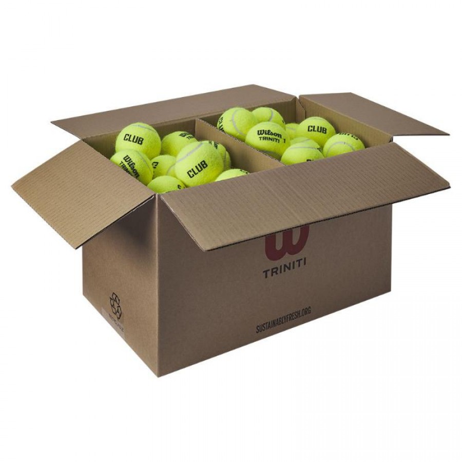 Cajon Wilson Triniti Club 72 pelotas  Oferta + Barato