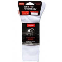 Calcetines Nox Pro Blanco Rojo 1 Par  Oferta + Barato
