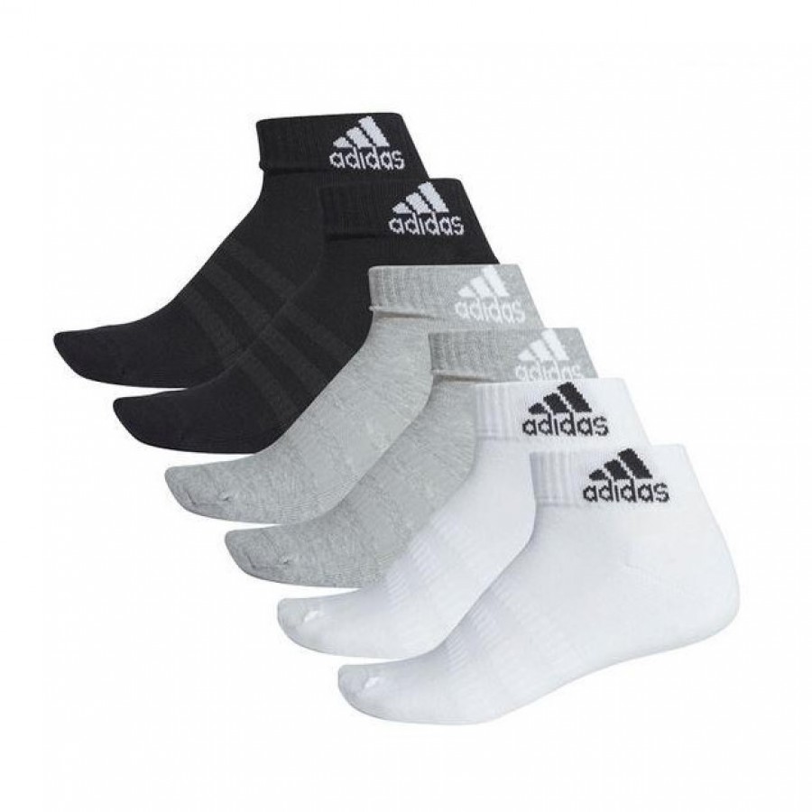 Adidas Cush Ank Socks Colors 6 Pairs