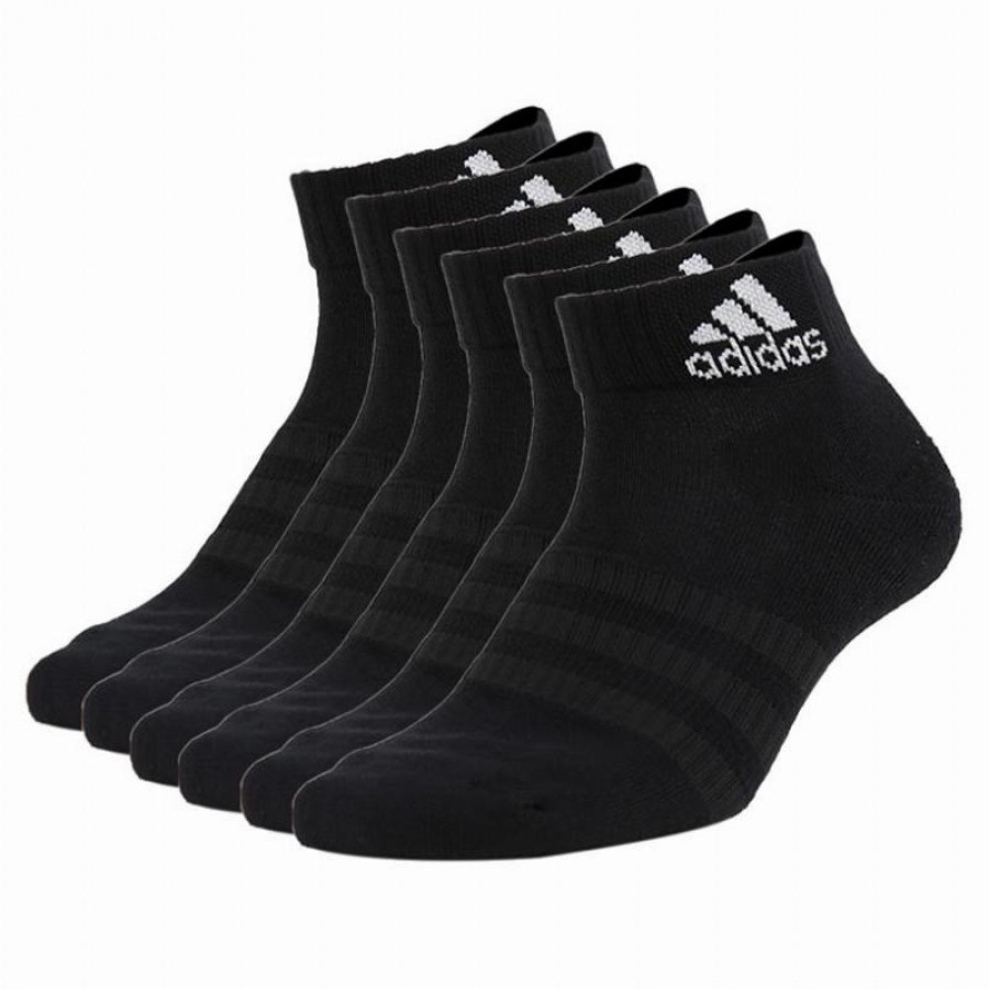 Socks Adidas Cush Ank Black 6 Pairs