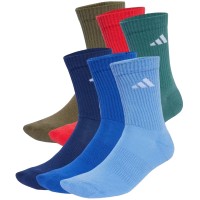Calcetines Adidas Camisola Acolchoada Azul Oscuro 6 Peças  Oferta + Barato